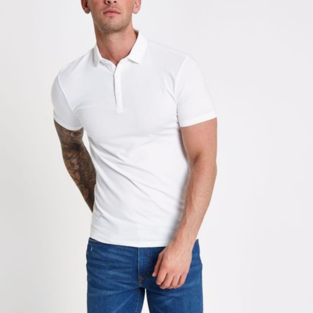 Travis Mathew White Polo L NWT 2021